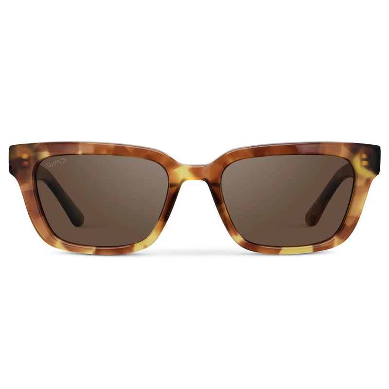 Vivian | Polarized - Honeycomb Tortoise / Brown Lens