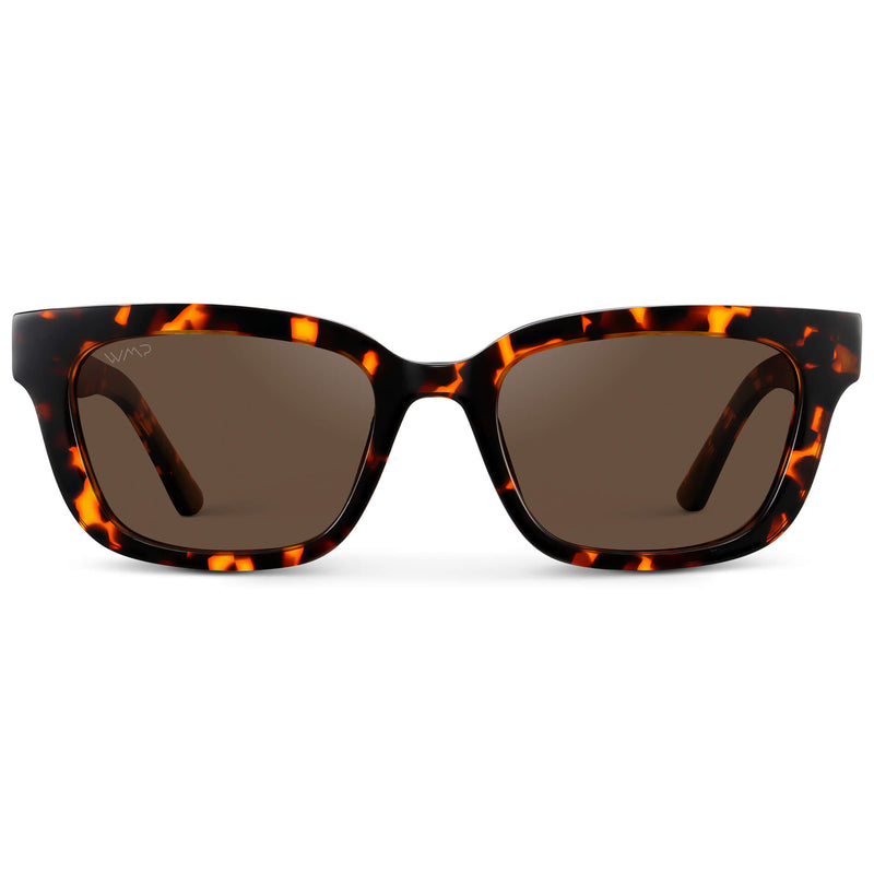Vivian | Polarized - Ember Tortoise / Dark Brown Lens