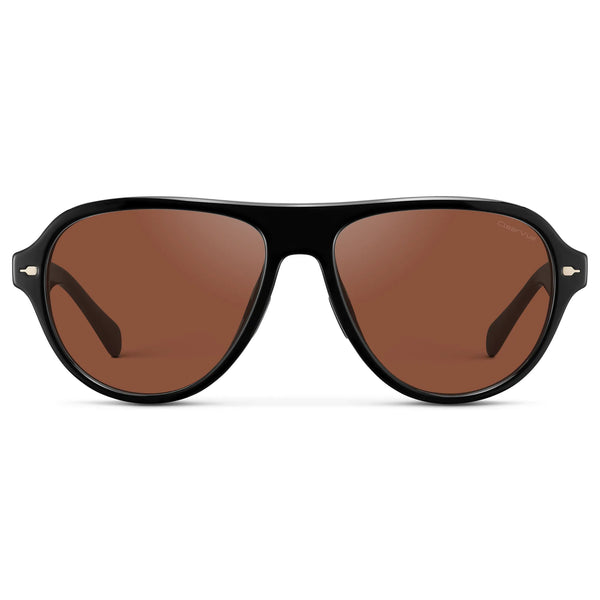 Volley | Polarized - Black / Tinted Red Lens