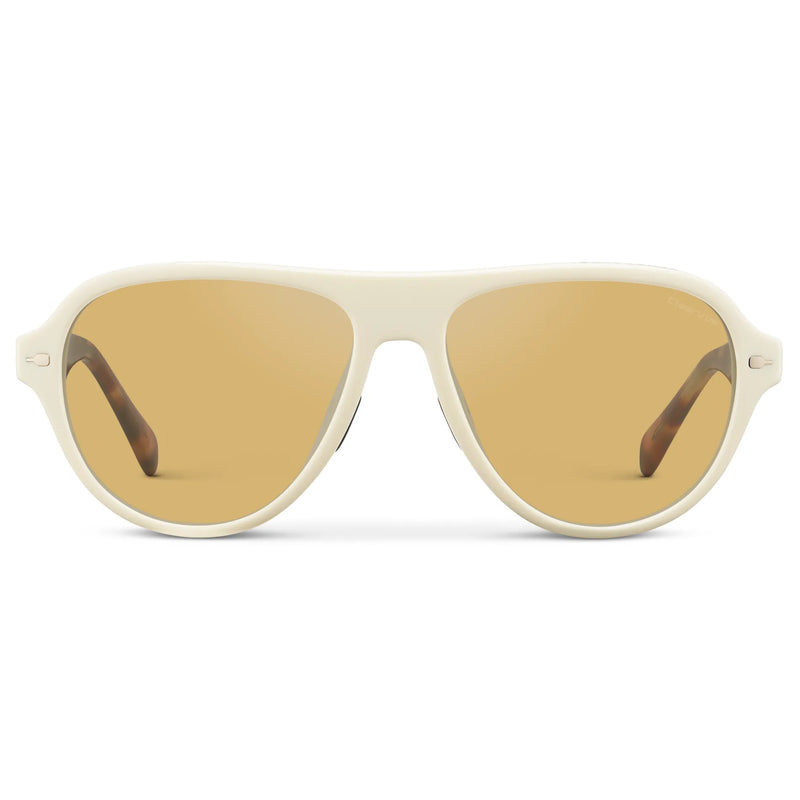 Volley | Polarized - Ivory Tortoise / Yellow Tinted Lens