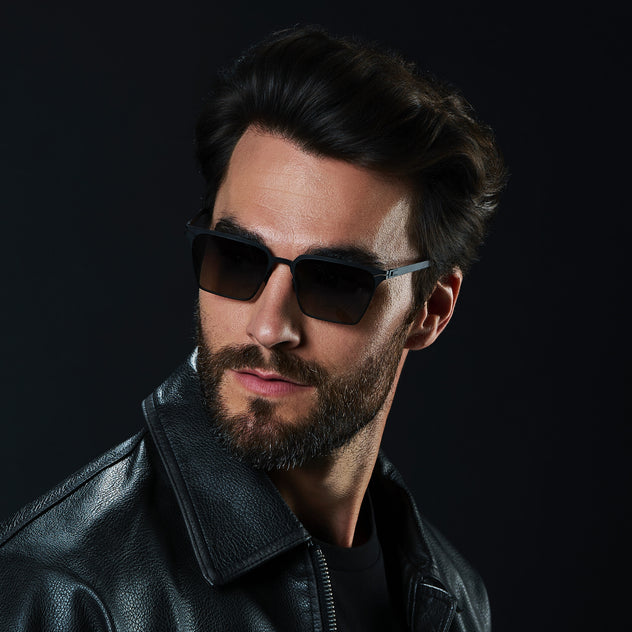 Zev | Polarized - Matte Black / Black Gradient Lens