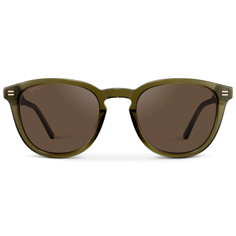 Walker | Polarized - Dark Moss Green / Brown Lens