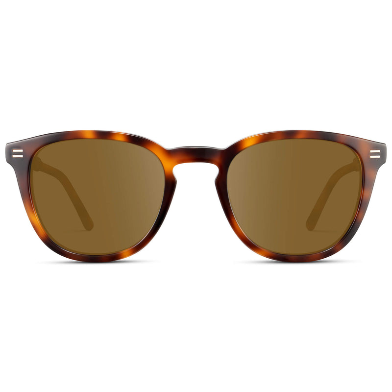 Walker | Prescription Sunglasses - Havana Tortoise / Amber Lens