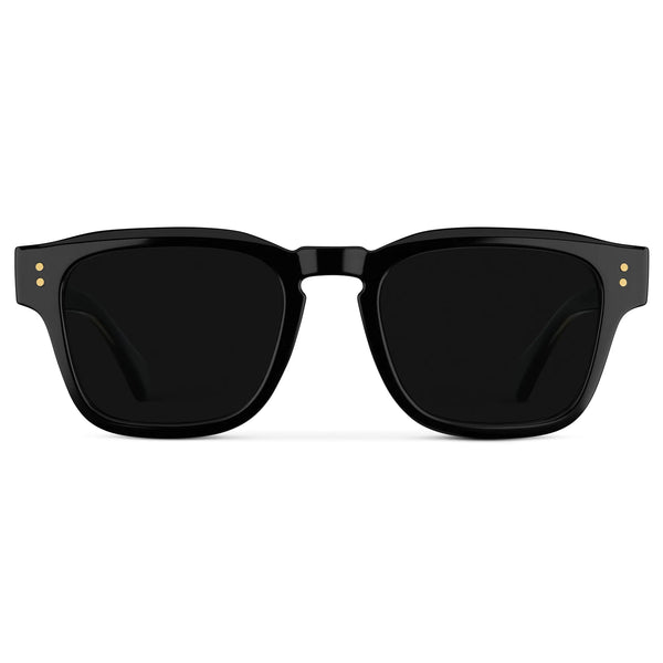 Wayne | Polarized - Black / Triple Black Lens