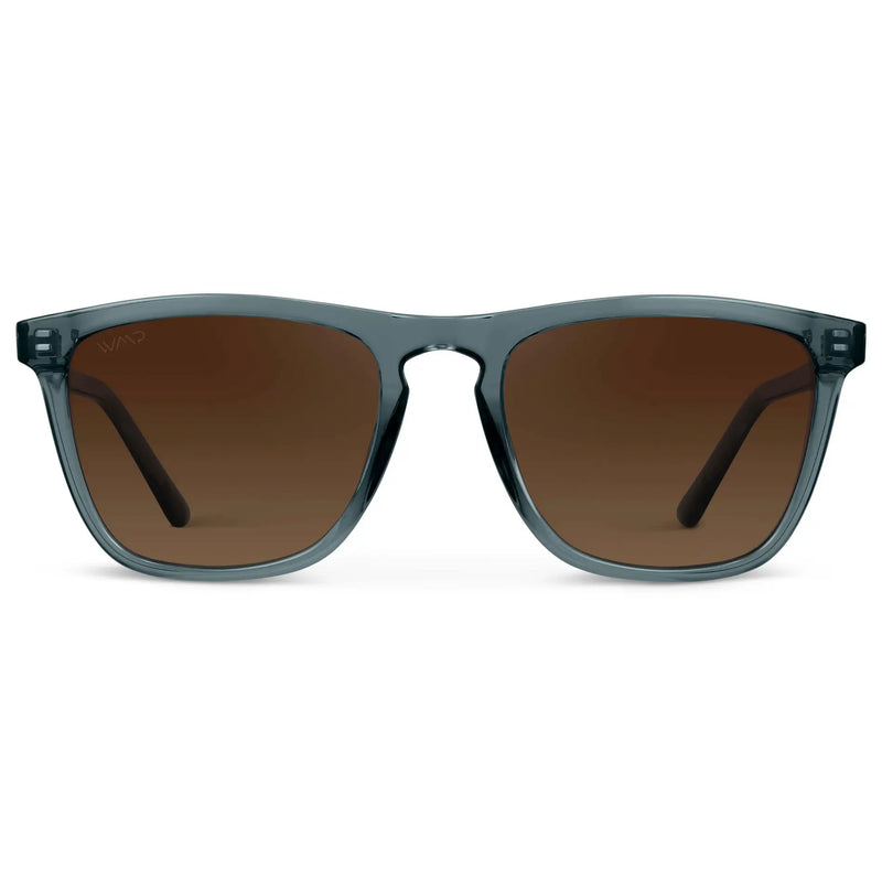 Wesley | Polarized - Crystal Stone Blue / Brown Gradient Lens