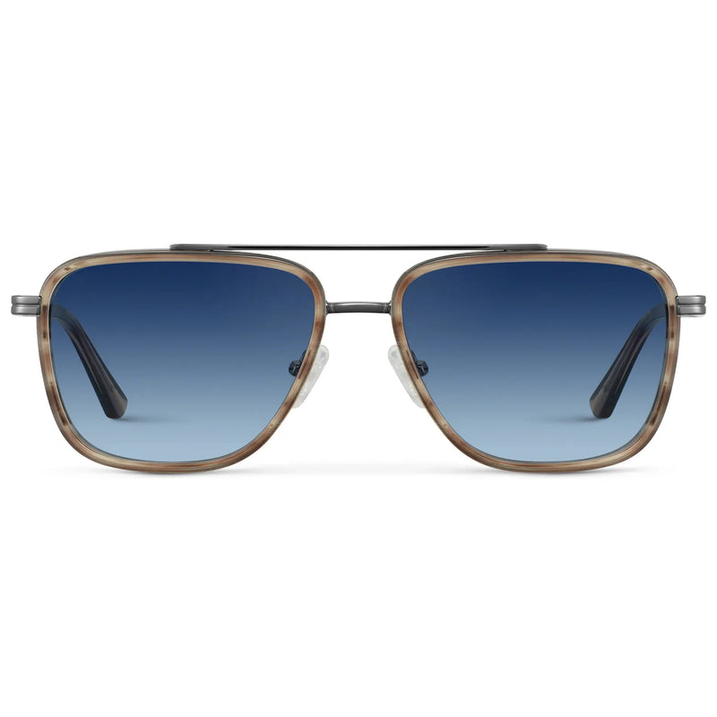 Weston | Polarized - Timber Brown / Blue Gradient Lens