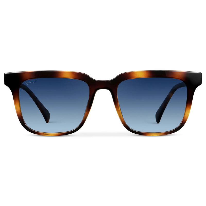 Wilson | Polarized - Whiskey Tortoise / Blue Gradient Lens