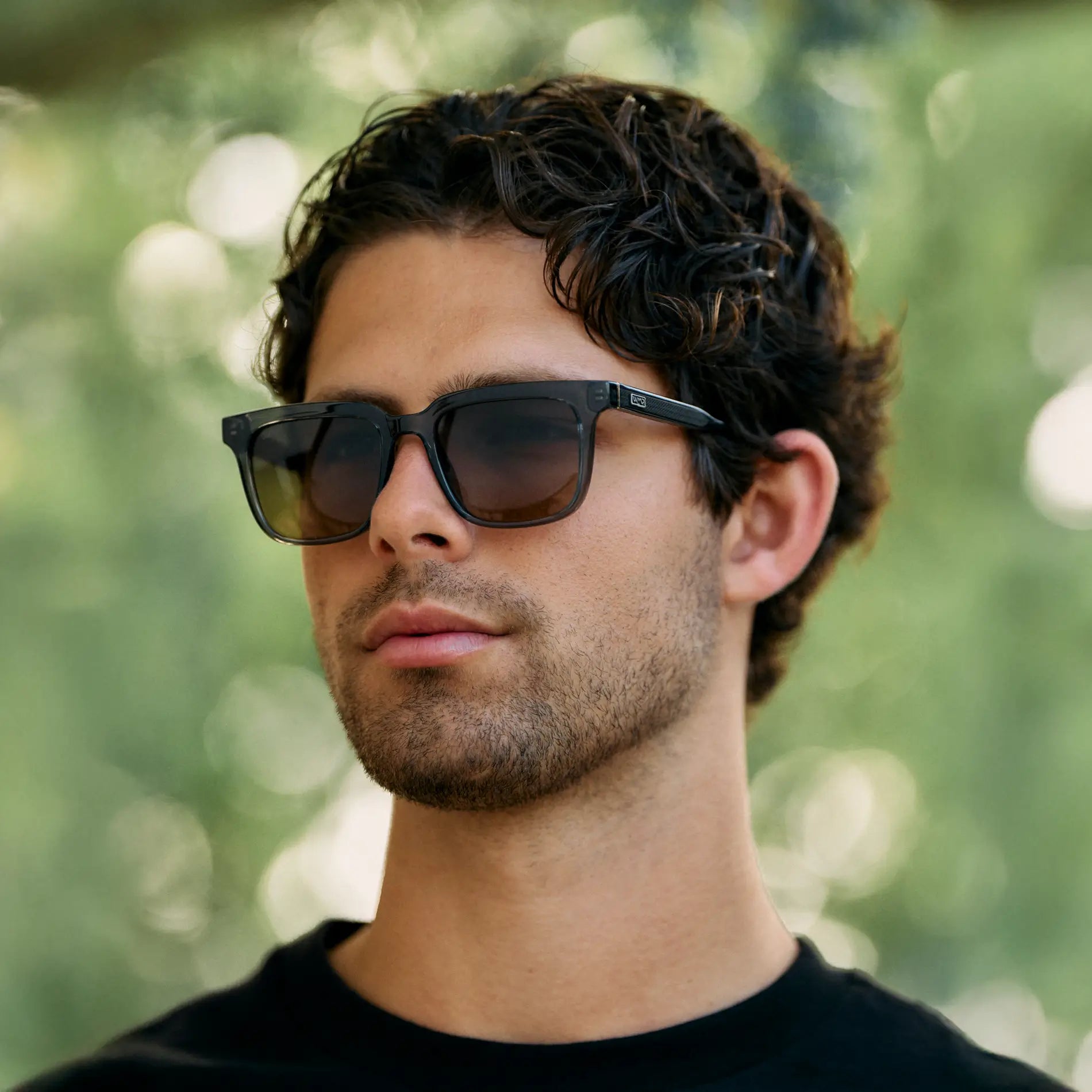 Wilson | Square Horned Polarized Sunglasses for Men – WMP Eyewear