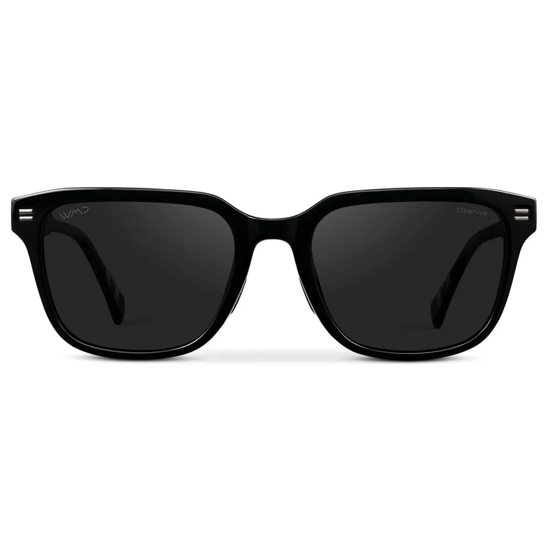 Woods | Polarized - Black / Black Lens