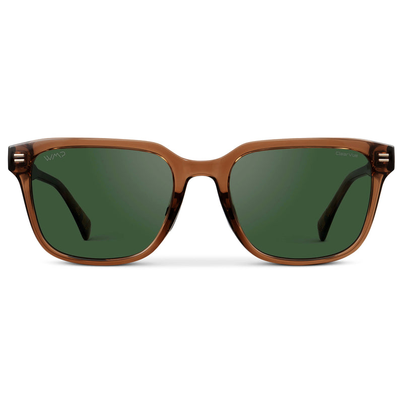 Woods | Polarized - Canyon Brown / Smoke Green Lens