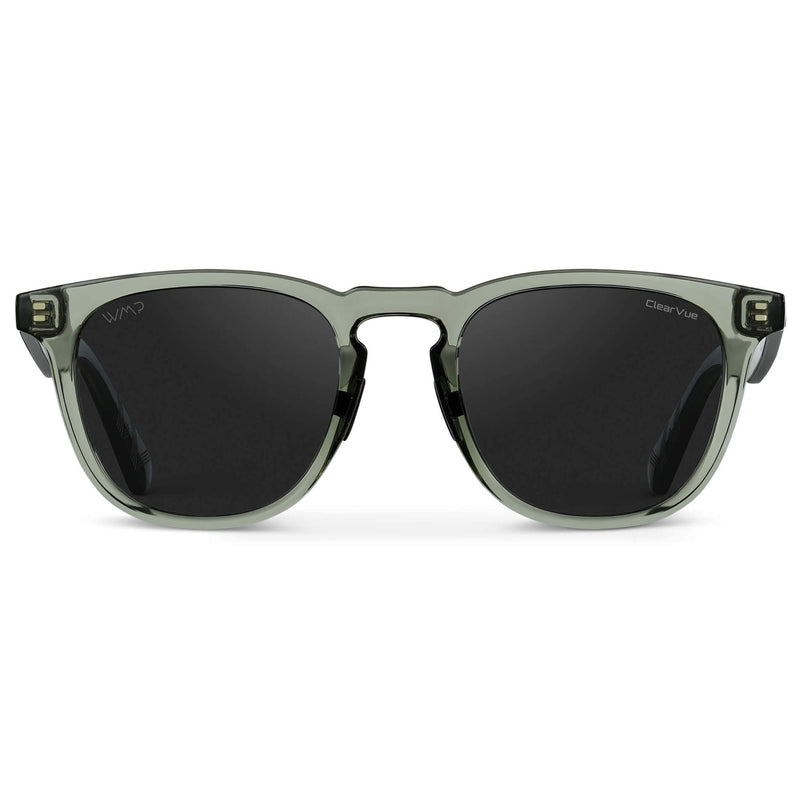 Wyndham | Polarized - Crystal Agave Green / Black Lens
