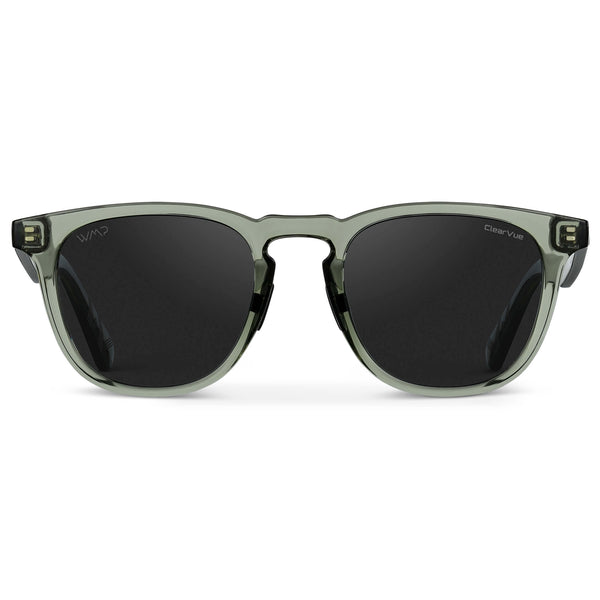 Wyndham | Polarized - Crystal Agave Green / Black Lens