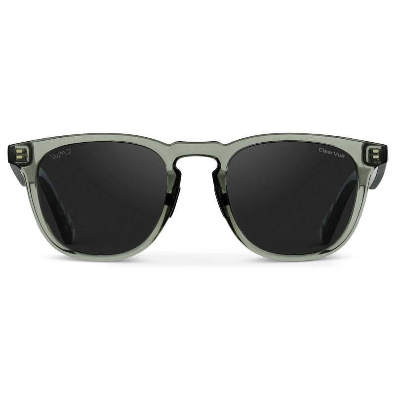 Wyndham | Polarized - Crystal Agave Green / Black Lens
