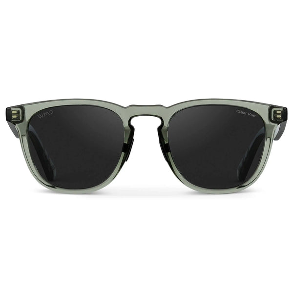 Wyndham | Polarized - Crystal Agave Green / Black Lens
