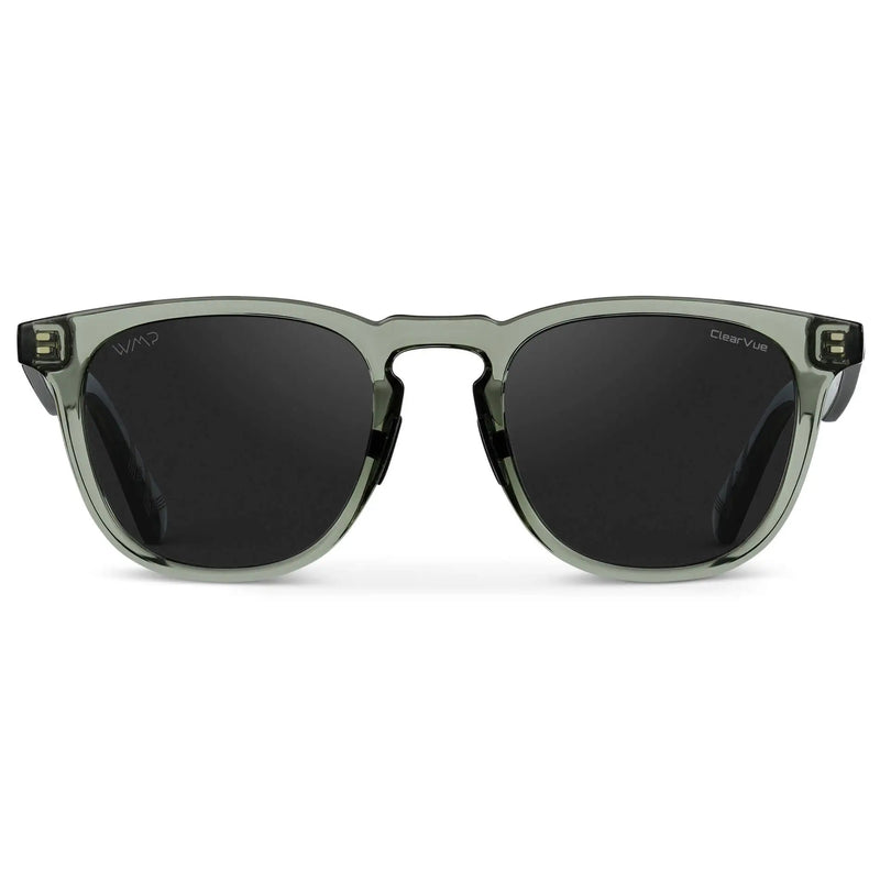 Wyndham | Polarized - Crystal Agave Green / Black Lens