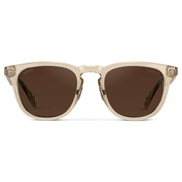 Wyndham | Polarized - Sand Brown / Dark Brown Lens