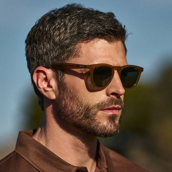 Wyndham | Polarized - Dune Brown / Smoke Green Lens
