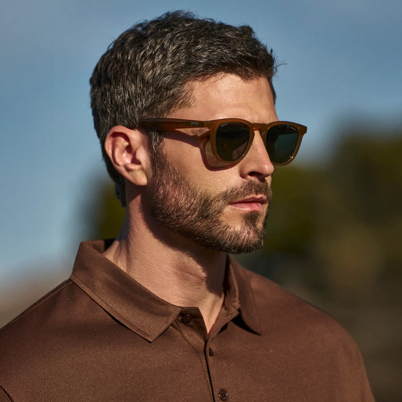 Wyndham | Polarized - Dune Brown / Smoke Green Lens