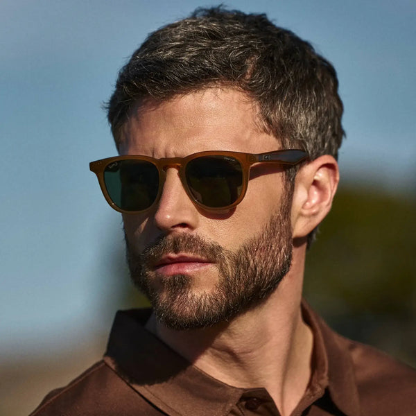 Wyndham | Polarized - Dune Brown / Smoke Green Lens