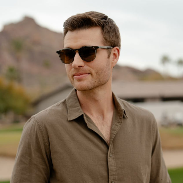 Rowan | Polarized - Crystal Sage / Brown Lens