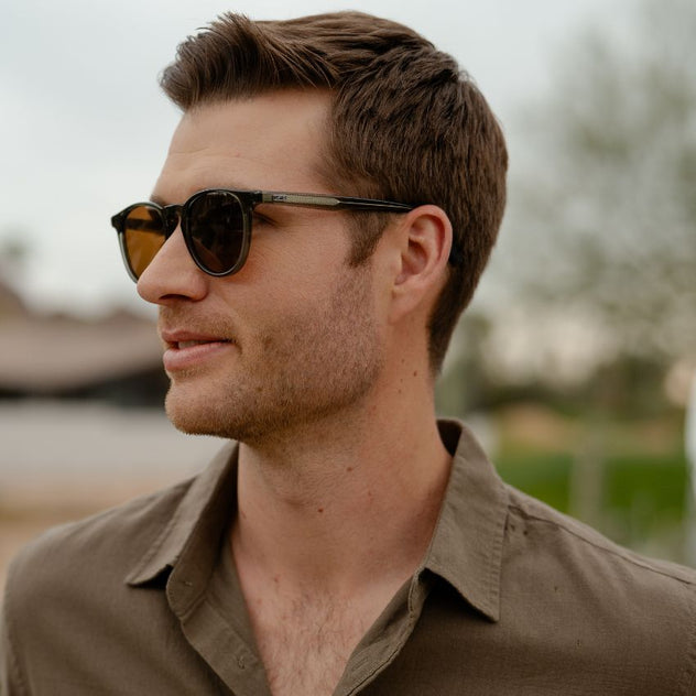 Rowan | Polarized - Crystal Sage / Brown Lens
