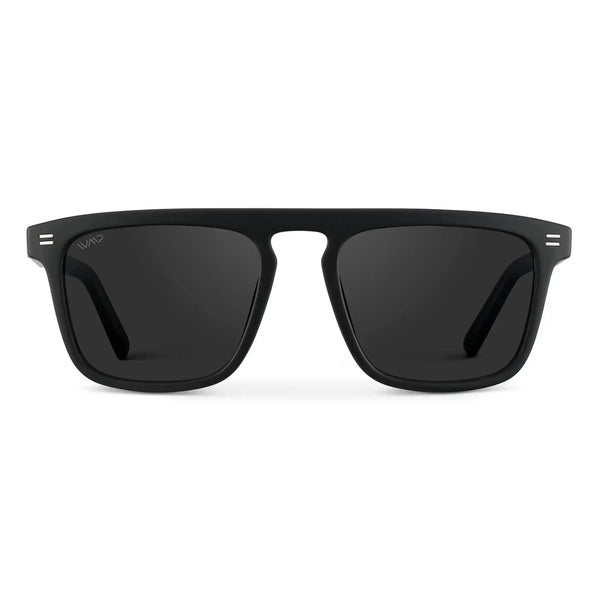 Sawyer | Polarized - Matte Black / Black Lens