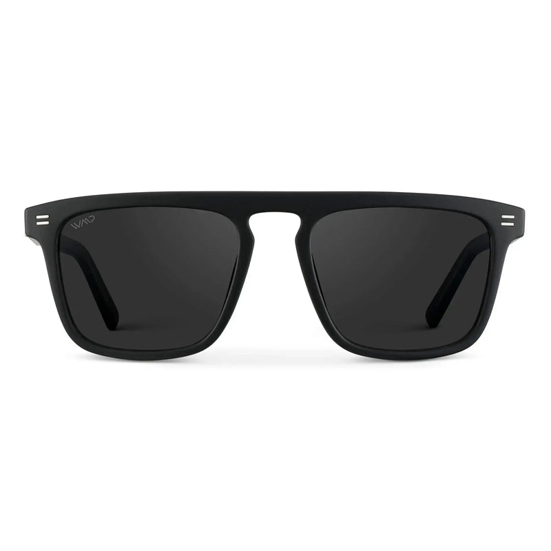 Sawyer | Polarized - Matte Black / Black Lens