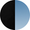 Black / Blue Gradient Tinted Lens