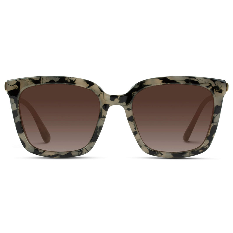 Madison | Polarized - Beige Tortoise / Gradient Brown Lens