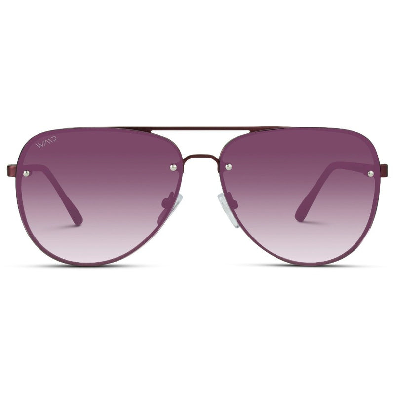 Jade - Burgundy / Burgundy Gradient Lens