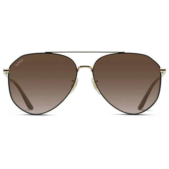 Black-Gold Frame / Brown Gradient Lens