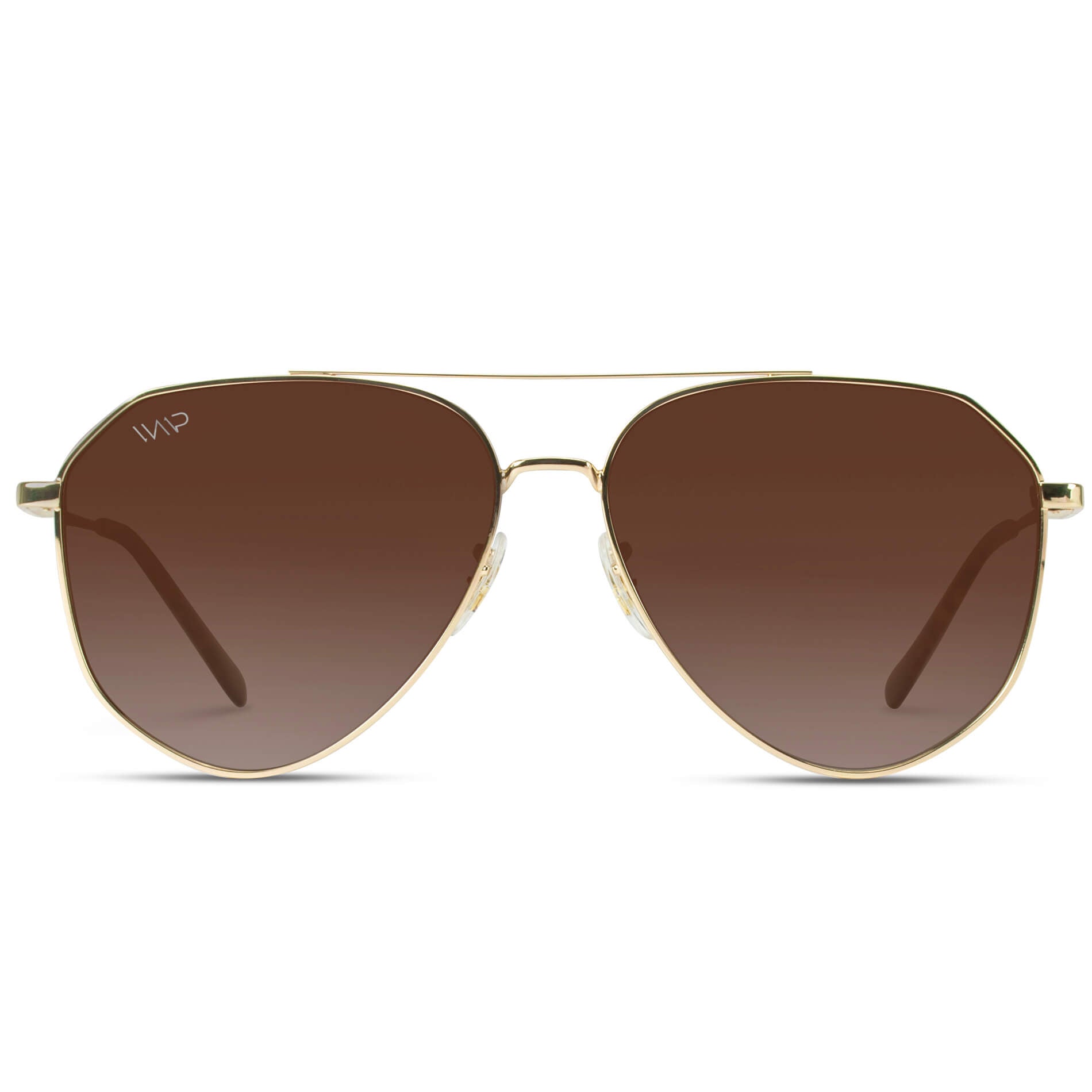 Gold Frame/Brown Lens