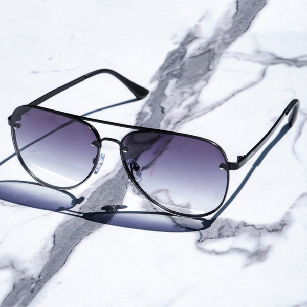 Jade - Black Matte / Gradient Black Lens